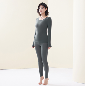 Hyaluronic Acid Skin Moisturizing Warm Set Women's Base <strong>Long</strong> Sleeve Slim <strong>Body</strong> Beauty Clothes <strong>Long</strong> Clothes <strong>Long</strong> Underwear Thin - Product Image 5