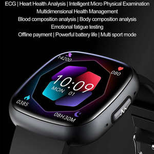 1.75" ECG SOS Smart <b>Watch</b> ET593 BT Call Smartwatch Men Women Blood Pressure Sport Relojes Activity Tracker AI Voice Assistant - Product Image 2