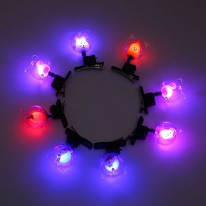 <b>LED</b> Flashing Bubble <b>Ball</b> Hair Clip Cartoon Light-Up Toy Plastic For Children 5 To 7 Years Unisex - Product Image 2