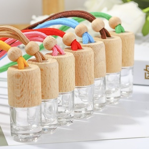 Bouteilles de parfum pour diffuseur de voiture rechargeables de 6 ml, 8 ml, 10 ml, flacons en verre pour désodorisant suspendu - Product Image 2