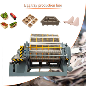 Machine de moulage et de formage de barquettes <span class=keywords><strong>en</strong></span> carton de pâte à <span class=keywords><strong>papier</strong></span> pour œufs de dinde et de caille, et de barquettes à café - Product Image 3