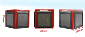 Factory Customization LED Scrolling Display Screen Brake Light Motorcycle Fiberglass Takeout Takeaway Delivery Box