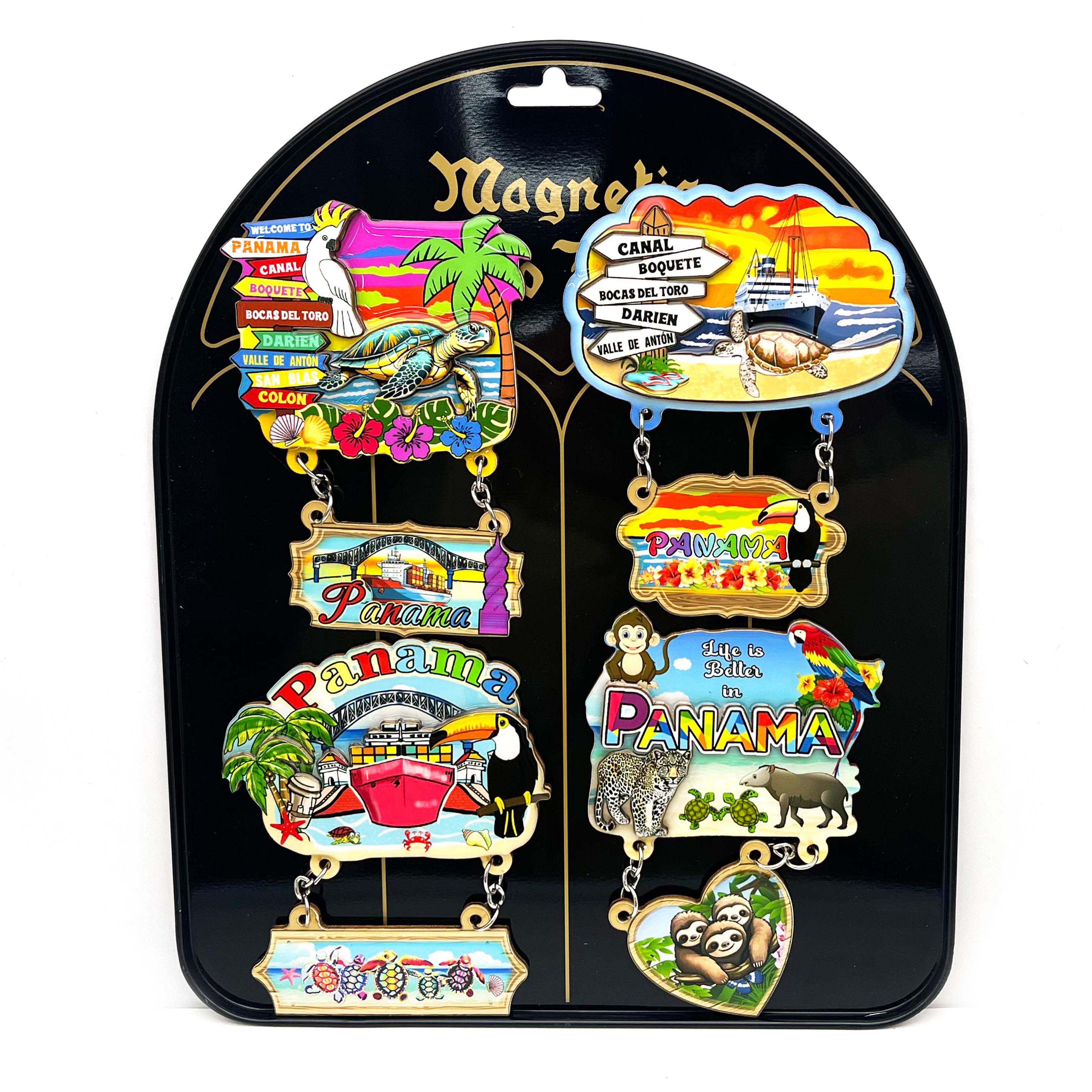Miami Florida USA - Imanes Para Refrigerador 3D, Productos De Madera Resistentes A La Friccion Recuerdos De Viaje Decoracion Del Hogar Y La Cocina