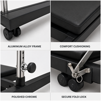 Reformer Pilates pliable en aluminium pour studio de yoga, lit de Pilates pliable, lit de Pilates Core, direct usine