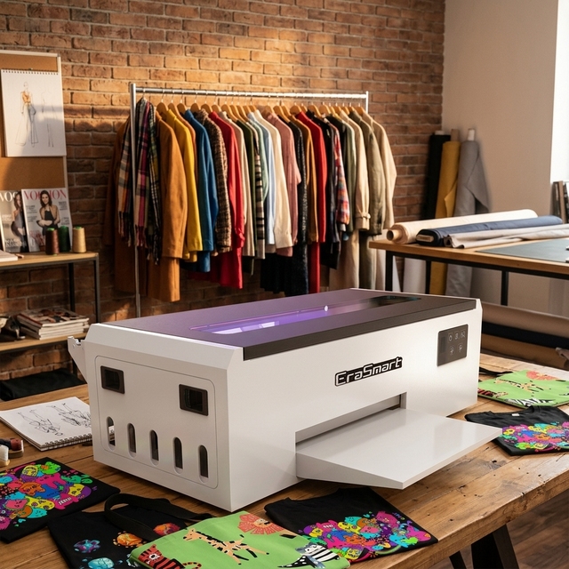 EraSmart Ready to Ship  A4 DTF Heat Transfer Printer  Direct to Film for Fabric and Garment Printing Suitable New Business DTF