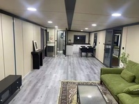 Maisons familiales de luxe modulaires préfabriquées détachables à deux étages de 20 pieds avec structure en acier isolée OEM/ODM