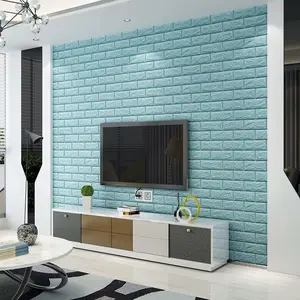 behang 3 d self adhesive vinyl smart tiles,3d pared adhesivo