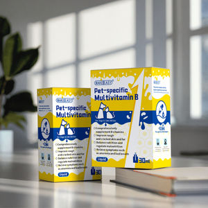 <span class=keywords><strong>Complejo</strong></span> Vitamínico <span class=keywords><strong>B</strong></span> Líquido para Mascotas, Seguro para <span class=keywords><strong>Perros</strong></span> y Gatos, 30 ml, Cuidado de la Piel y el Pelaje, Todas las Razas, Sin Granos, OEM y ODM - Product Image 1