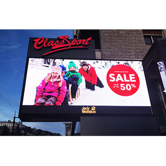 P2.5 P4 P5 P6.67 P8 P10mm Easy Installation Commercial Led Advertising Screen LED Video Wall