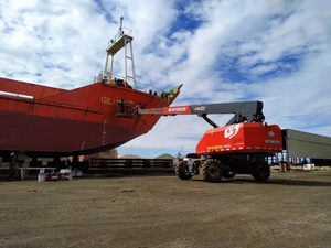 500Kg 9M Tự Hành Nâng Cắt Kéo Một Người Đàn Ông Nâng/Thủy Lực Thang Máy Thang Máy/Làm Sạch Nhà Thang Máy - Product Image 2