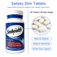 Pilules minceur Smhealth 500 mg, 60 comprimés, complément alimentaire pour adultes