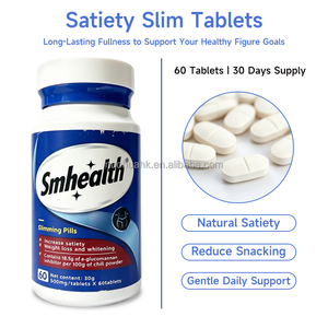 Pastillas Adelgazantes Smhealth 500mg, 60 Tabletas, Suplemento para la Pérdida de Peso y Blanqueamiento para Adultos - Product Image 2