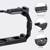 Cage pour appareil photo R6 Mark II, entièrement en aluminium, compatible avec la prise de vue horizontale et verticale, multi-interface