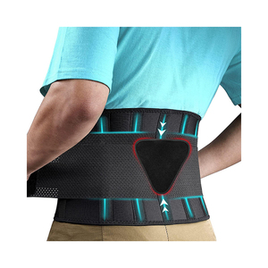 Sangles réglables Coussin lombaire amovible Douleur dorsal Sciatique Scoliose Soutien lombaire Hommes Femmes Ceinture de soutien dorsal