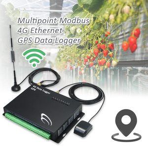 Enregistreur de données Modbus 4G et Ethernet avec GPS pour l'agriculture intelligente, gestion facile des partitions, intervalle d'enregistrement programmable - Product Image 1