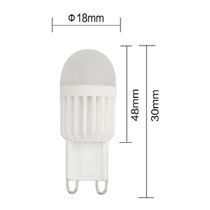 G9 LED <b>Bulb</b> 2W SMD 2835 200-230LM Warm <b>White</b> 2700K 220V-230V G9 Halogen Replacement Lamp for Chandelier Indoor Lighting OEM Fact - Product Image 3