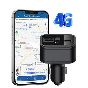 2 en 1 4G TK818 Car GPS Tracker Cargador de coche oculto rastreador de vehículos Seguimiento en tiempo real de vehículos para empresas de logística de taxis - Product Image 1
