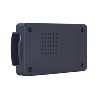 Boîtier électronique de convertisseur vidéo AV vers VGA Boîtier OEM personnalisé en plastique ABS Boîtier de convertisseur vidéo en circuit fermé