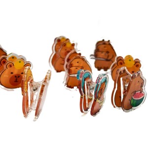 Hot Bán Phim Hoạt Hình Động Vật Hình Acrylic Clip Chất Lượng Cao Kẹp Giấy Cho Văn Phòng Tài Liệu Ràng Buộc Trường Văn Phòng Phẩm Trang Trí - Product Image 6