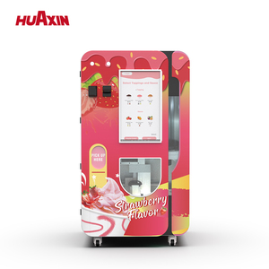 <span class=keywords><strong>Robot</strong></span> de Helados de Autoservicio con Pantalla Táctil de 32 Pulgadas, Compatible con ADA, 59 Sabores, SDK Habilitado, Código <span class=keywords><strong>QR</strong></span>, Cambio de Monedas, Monitoreo Remoto - Product Image 3