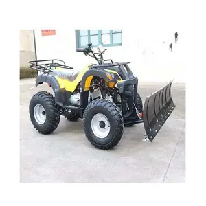 Four-wheeled seat-driving road snow clearing machine Gravel / dust / snow cleaning machinery Snow shovel