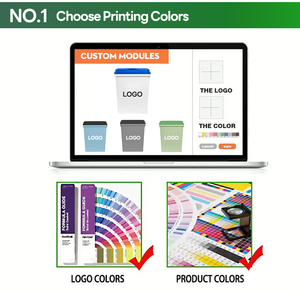 Recipiente de Plástico Hermético para Ração de Gato e Cachorro com Tampa - Product Image 2