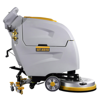 Fregadora de Pisos Autopropulsada SUTO ST-X510, Máquina de Limpieza de Pisos Comercial a Batería para Centros Comerciales, Hospitales y Escuelas