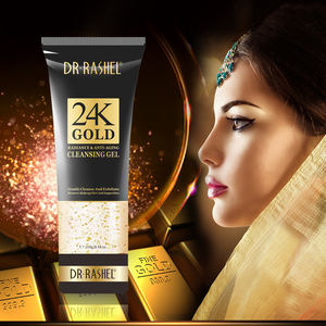 <span class=keywords><strong>DR</strong></span>.RASHEL 24K Gel Pembersih Wajah cair emas, Gel Pembersih dalam non-iritasi ringan untuk Perawatan Kulit & pelembab anti-keriput untuk wajah - Product Image 1