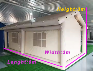 Tentes gonflables à installation rapide, cabines de camping imperméables pour l'extérieur, tentes à colonne pour les voyages en voiture, tentes pneumatiques pliables portables pour l'extérieur - Product Image 6