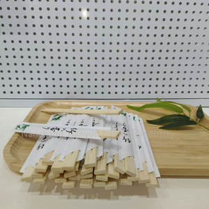 Juego de <span class=keywords><strong>Palillos</strong></span> Desechables de Bambú 100% Natural, Sin Cera, <span class=keywords><strong>Lavables</strong></span>, con Caja, Estilo Chino Nuevo, Grado A+, Regreso a Clases - Product Image 6