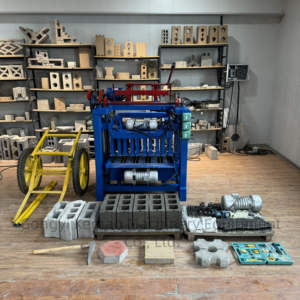 Machine à fabriquer des briques 4-35 à approvisionnement stable exportée au Nicaragua pour l'approvisionnement transfrontalier, machine à former des blocs de ciment - Product Image 6