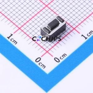 TSB013A4326A02 Tactile Switch SMD,6x3.5mm Switch Rectangle Button 2.6N Vertical Mount 6mm - Product Image 1