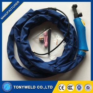 Сварочная горелка WP-9 TIG с воздушным охлаждением, 4 метра, с полным комплектом аксессуаров, доступна услуга OEM - Product Image 5