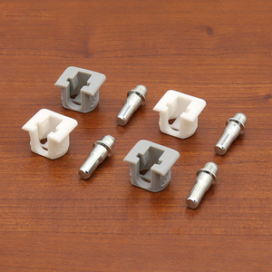 Factory Direct Two-in-One Straight <b>Rod</b> Shelf Support Integrated Cabinet Partition Square Furniture Connectors Shelf Supports - Product Image 2