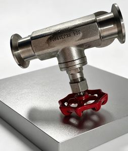 Vanne à boisseau sphérique sanitaire à trois colliers de marque <span class=keywords><strong>KEJ</strong></span>, en acier inoxydable 304 316L de qualité alimentaire, manuelle, modèle DN15-DN100 pour boissons - Product Image 3