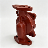 Composants moulés sur mesure en fonte pour corps de vanne de pompe, usinés CNC, pour équipements industriels de fluides