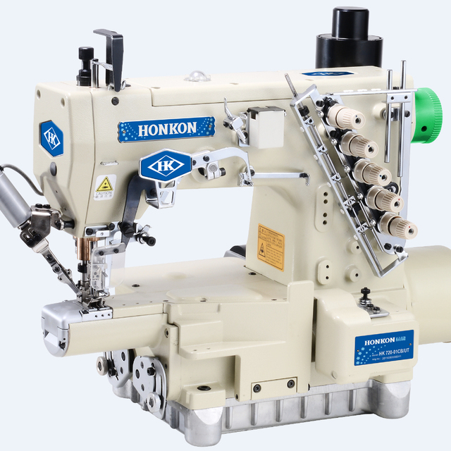 HK 720-01CB/UT Interlock Sewing Machine Direct Drive Auto Trimmer Cylinder Bed High Speed in Hot Sale