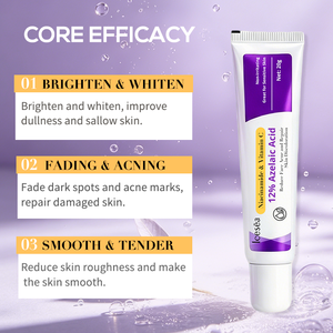 Crème de jour à l'acide azélaïque Icesea avec vitamine C et niacinamide pour peaux sensibles, acné et éclaircissement pour femmes, usage domestique OEM/ODM - Product Image 3