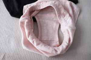 100% kenevir külot kadınlar kız bayanlar özel OEM yumuşak iç çamaşırı Thongs muhteşem Rhinestone seksi düz kenevir külot - Product Image 3