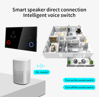 Prise murale intelligente Tuya certifiée SAA, 3500W 15A, commande vocale Alexa, Wi-Fi, télécommande, produits domotiques, IP66 SAA