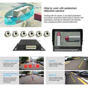 360 Xe Máy Ảnh 3D Tầm Nhìn Ban Đêm Bird Xem Hệ Thống 4 Góc Rộng Không Thấm Nước <span class=keywords><strong>Camera</strong></span> An Ninh Với 1-Năm Quảng Cáo Màn Hình Bảo Hành - Product Image 5