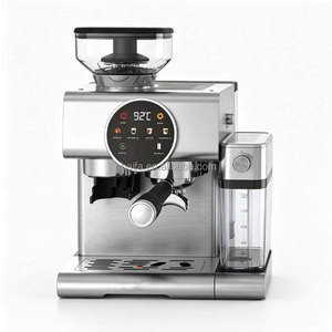Macchina per Espresso Multifunzionale Aifa, Macchina da Caffè Automatica Professionale con Macinacaffè per Uso in Caffetterie e Hotel - Product Image 3
