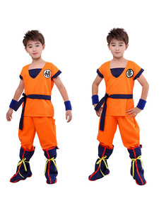 Disfraz <span class=keywords><strong>de</strong></span> <span class=keywords><strong>Goku</strong></span> para <span class=keywords><strong>Halloween</strong></span>, Super Saiyan, Escuela <span class=keywords><strong>de</strong></span> Tortugas, Cosplay, Anime, Actuación, Fiesta - Product Image 3
