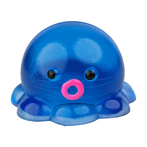 Cute Octopus Squishy <b>Toy</b> TPR Pout Mouth Round Jelly Squeeze Fidget <b>Toy</b> Kawaii Soft Stress Relief Gift for Party Favor <b>Desk</b> Decor - Product Image 1