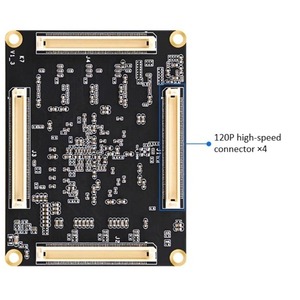 Placa Base FPGA PZ-K7325TF-SOM /PZ-K7410TF-SOM, Kits de Desarrollo de Video 4K con Comunicación por Fibra Óptica - FJFM7 de Alto Rendimiento - Product Image 3