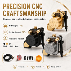 Máquina de <span class=keywords><strong>tatuaje</strong></span> Sunrise SR-TM012 con carrera ajustable, motor de copa hueca 4V-12V, pistola de <span class=keywords><strong>tatuaje</strong></span> eléctrica CNC para delinear y sombrear - Product Image 5