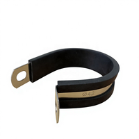 Collier de serrage à vis sans fin pour tuyau souple avec doublure en caoutchouc allongée 12 mm, anti-extrusion et anti-cisaillement pour tuyau d'intercooler
