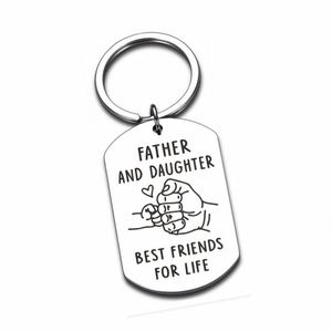 E hija hijo llavero padre cumpleaños regalo de Navidad papá <span class=keywords><strong>mejores</strong></span> Amigos <span class=keywords><strong>para</strong></span> la vida <span class=keywords><strong>regalos</strong></span> - Product Image 3