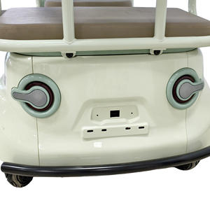 Triciclo Eléctrico <span class=keywords><strong>de</strong></span> 3 Plazas HLD con Carrocería Abierta, Diseño Retro en Colores Macaron para Adultos y Personas Mayores, Scooter <span class=keywords><strong>de</strong></span> 3 Ruedas - Product Image 5