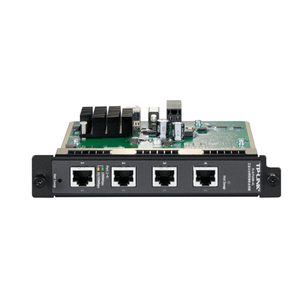 Módulo de Tarjeta de Servicio Intercambiable en Caliente TP-LINK TL-ILPU800-4G de 4 Puertos Gigabit para el Switch de Chasis Industrial Administrado TL-IS800-4T - Product Image 1
